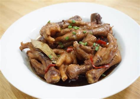 Recipe: Delicious Spicy Chicken Feet Adobo - Recipes of Chicken