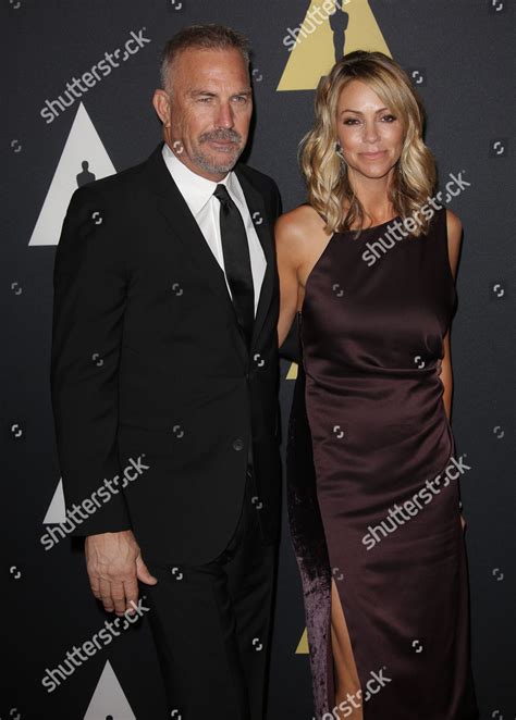 Kevin Costner Christine Baumgartner Editorial Stock Photo - Stock Image ...