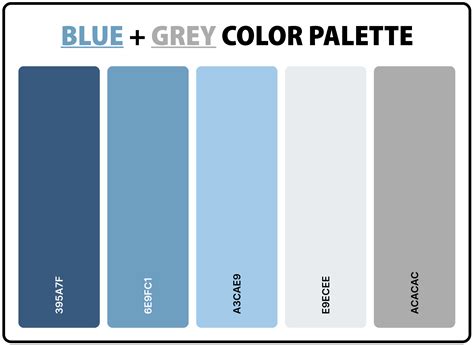 Blue Grey Color Combinations
