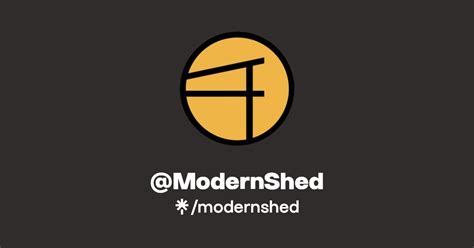 @ModernShed | Instagram, Facebook | Linktree