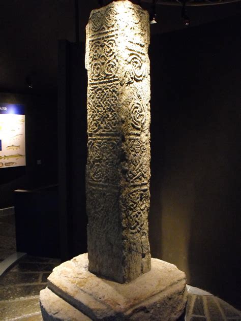 The Standing Stone: The North Cross, Clonmacnoise, Co. Offaly.