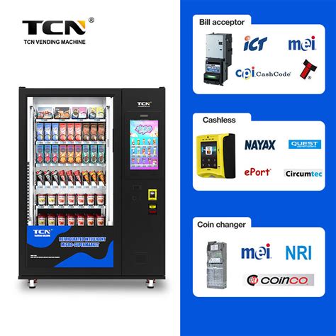 Tcn Frozen Food Vending Machine Frozen Yogurt Freezer Vending Machine ...