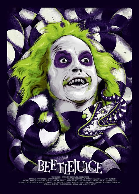 Beetlejuice Inspired Movie Poster | ubicaciondepersonas.cdmx.gob.mx