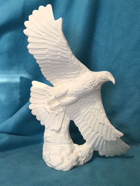 American Eagle in ceramic bisque ready to paint | Etsy in 2020 | Ceramic bisque, Handmade ...