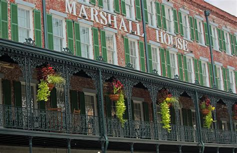 Marshall House - Savannah Georgia Photograph by Suzanne Gaff - Fine Art America