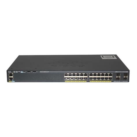 CISCO WS-C2960X-24PS-L Catalyst 2960-X 24 GigE PoE 370W 4 x 1G