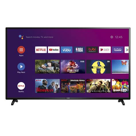 Philips 55" Class 4K Ultra HD (2160p) Android Smart LED TV with Google Assistant (55PFL5604/F7 ...