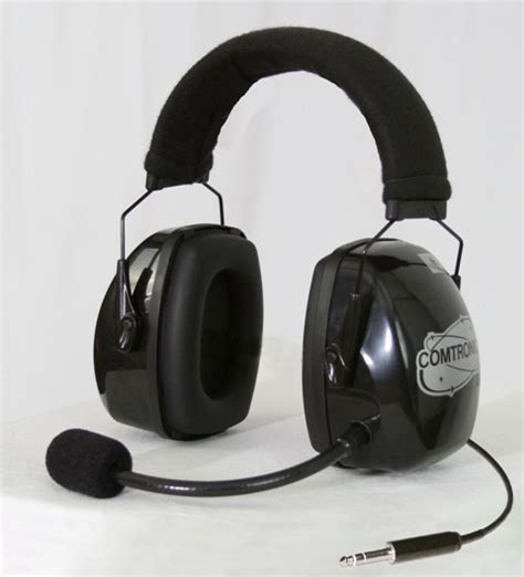 Aircraft headsets from Comtronics