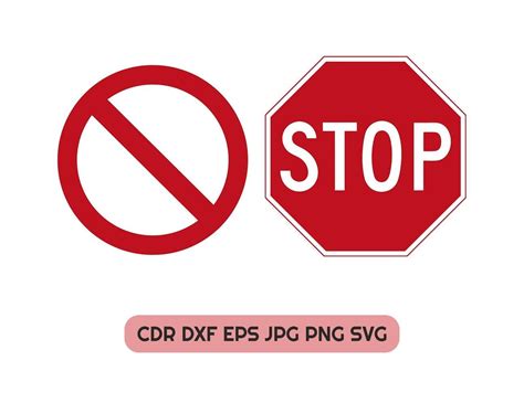 Stop Sign SVG Cut Files Home Décor Wall Hangings etna.com.pe