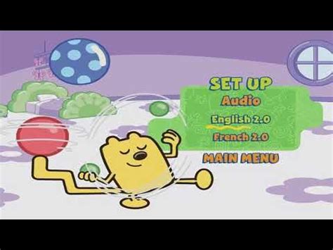 Wow Wow Wubbzy: A Tale of Tails - DVD Menu Walkthrough - YouTube