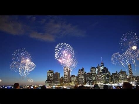 4th of July Macys fireworks in NYC 2017 using 4K camera - YouTube