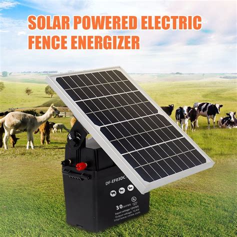 Solar Electric Fence Energizer - China Electric Fence Energizer and ...