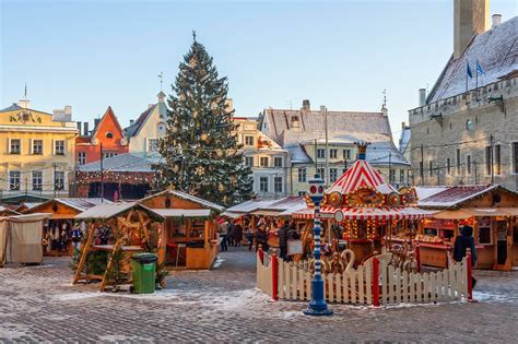 TALLINN PHOTO: Christmas Market In Tallinn