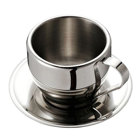 SDFC Stainless Steel Coffee Cups Set / Coffee Set / Tea Cups Set / Tea ...