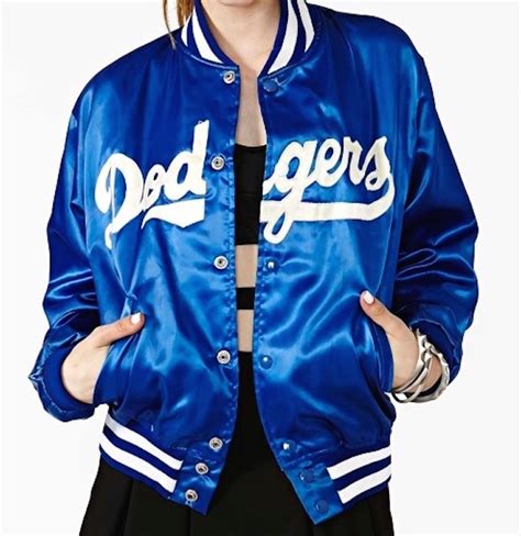 Los Angeles LA Dodgers vintage satin Starter jacket | Blingby