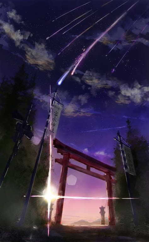 Kimi No Na Wa Cell Phone Online Game Application Your Name Kimi. Anime ...