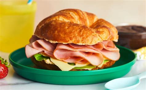 SmokeMaster® Ham & Swiss Croissant Recipe | Boar's Head