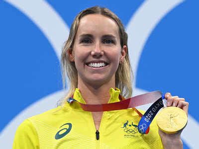 Tokyo Olympics 2020: Emma McKeon wins women's 100m freestyle | Tokyo Olympics News - Times of India