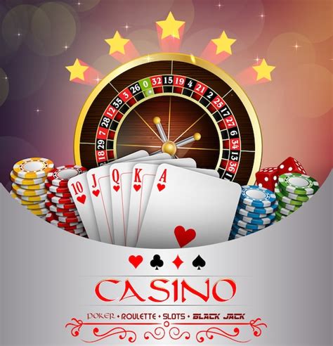 Premium Vector | Casino banner with casino roulette wheel