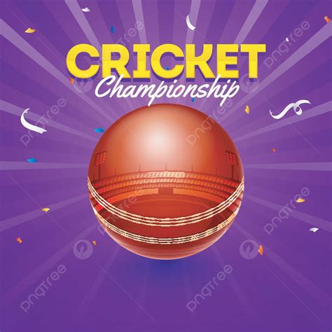 Stadium View Of Cricket Ball In Vector Illustration Against Blue Background Vector, Celebration ...