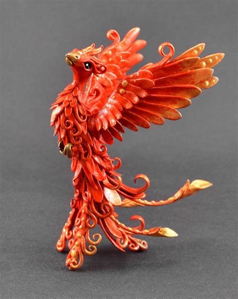 Phoenix Sculpture by MyOwnDragon on DeviantArt