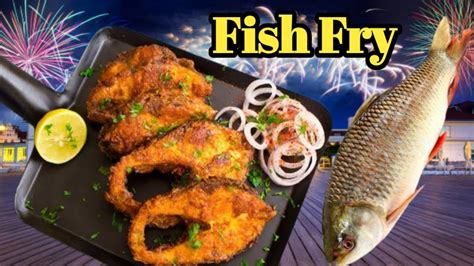 Rui Fish Fry Recipe l🐟🎏 Fish Fry Recipe l Bengali Style Fish Fry 🐠 @rahanaapurrannaghor - YouTube