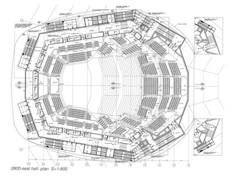 Architectural Plans - Concert Hall | Concert hall, Walt disney concert ...