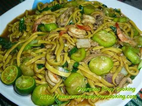 Pansit Miki with Patola | Cooking recipes, Recipes, Soup dish