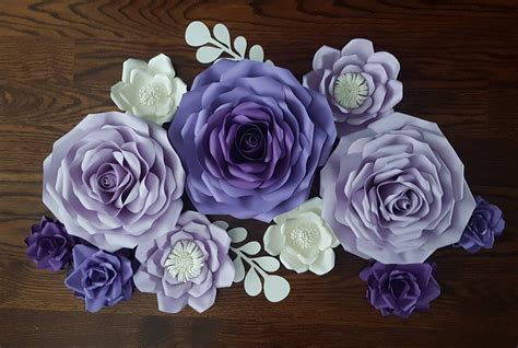 3D Paper Flowers | Etsy