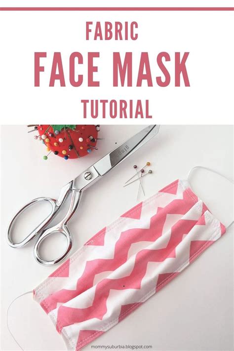 Protective Face Mask Sewing Tutorial | Easy face mask diy, Diy face ...