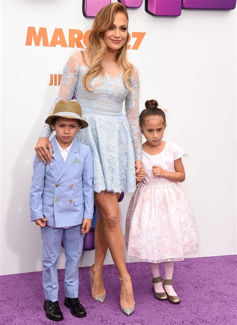 J.Lo Brings Kids to 'Home' Premiere - Jennifer Lopez Red Carpet