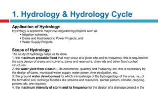 Introduction to Engineering Hydrology | PPT