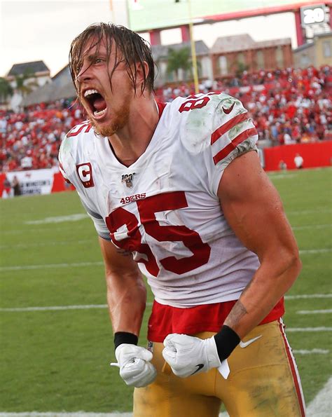 George Kittle was so excited to finally meet The Rock that he got a ...