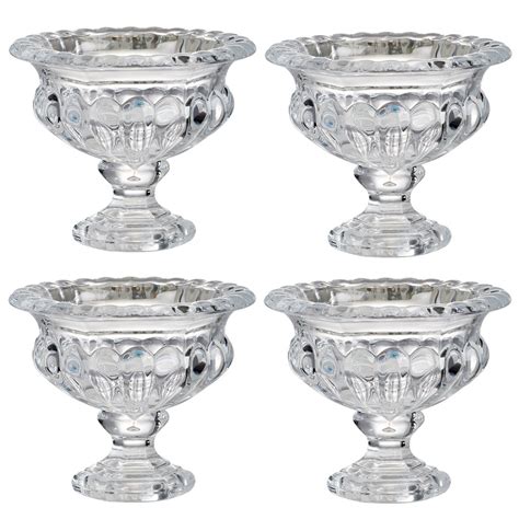 Set Of 4 Glass Bowl Vase D5x4.5" - Walmart.com - Walmart.com