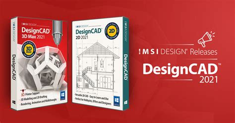 IMSI Design Releases DesignCAD 2022 - IMSI Design | Award Winning TurboCAD, DesignCAD, FloorPlan