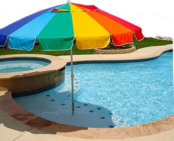 Installing a Pool Side or In-Pool Umbrella - In The Swim Pool Blog