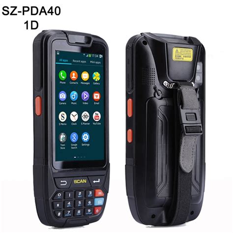 PDA Barcode scanner 1D 2D Bluetooth Android Handheld Terminal Rugged PDA Wireless Mobile 1D Bar ...