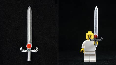 LEGO 3D Printed Painted Sword of Omens by mingles on DeviantArt