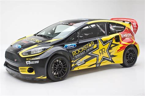 Tanner Foust Shows Off His 2013 Ford Fiesta ST Rally Car