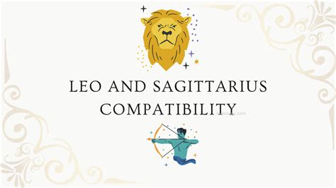 Leo and Sagittarius Compatibility in love, relationships and marriage » Indielogy