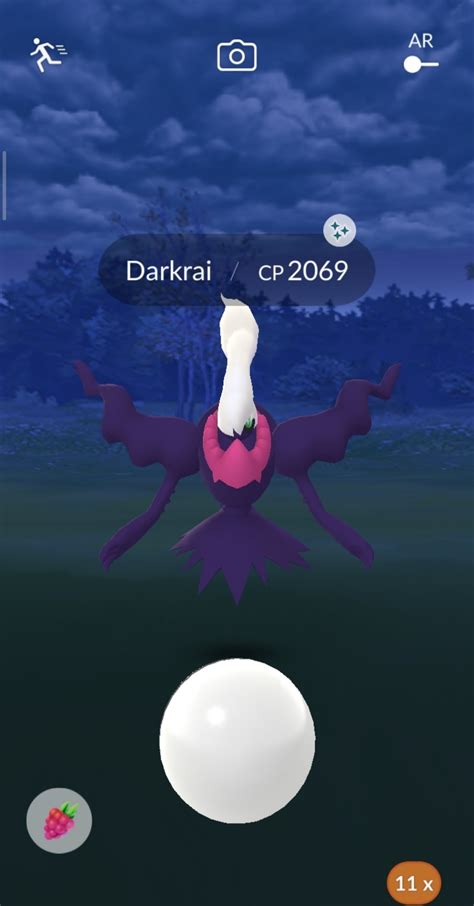 my first Darkrai raid and it is shiny, what about you guys? :d : r ...