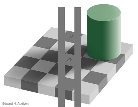 shadow optical illusion