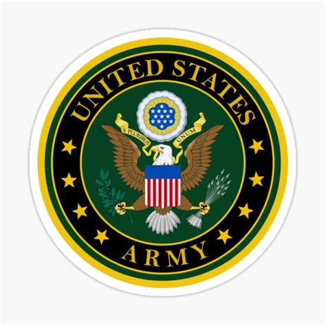 "Military service mark - United States Army" Sticker by wordwidesymbols ...