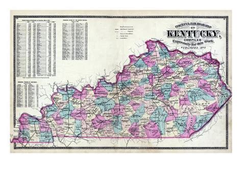 World Maps Library - Complete Resources: Kentucky County Road Maps