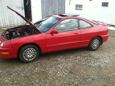 Purchase used 98 Acura Integra Red 2 Door Hatchback Needs Transmission in Elkton, Maryland ...