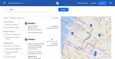 Chase Bank Near Me: How to find Chase Bank & ATMs near me - CashProf