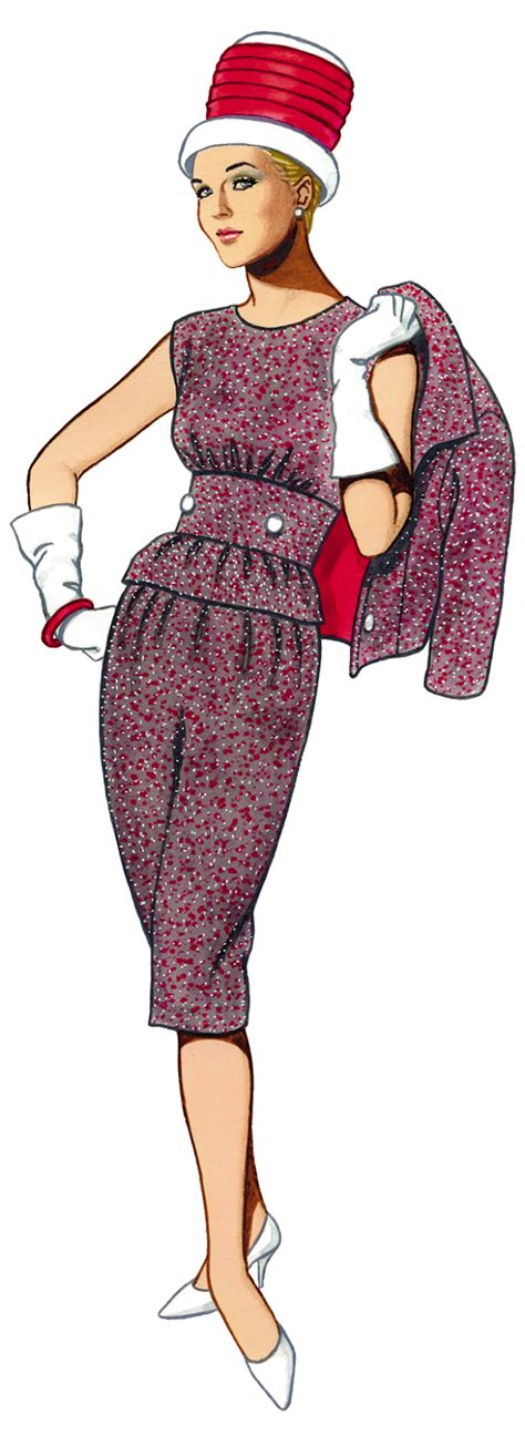 Image of the Day 1960's Fashion Clipart a touch of Mad Men flair - The ...