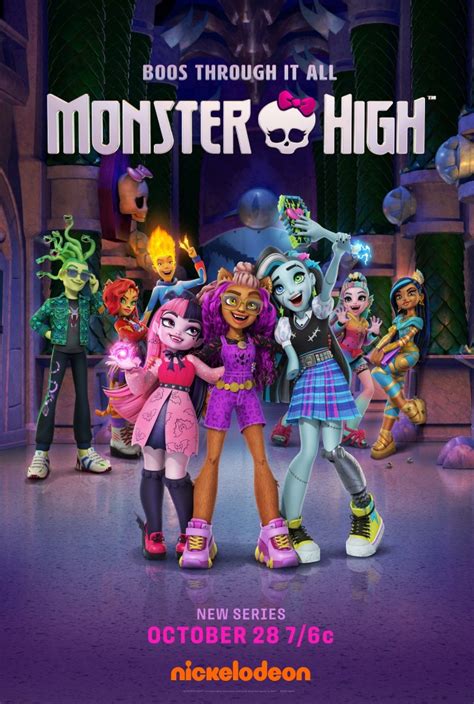 Nickelodeon unveils first look at spooktacular new MONSTER HIGH cartoon