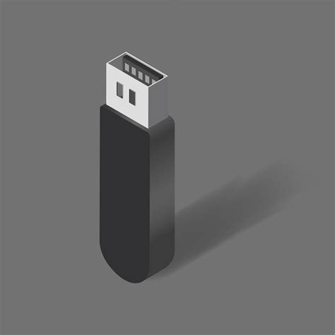 Vector of usb flash drive icon | Free stock illustration - 383179