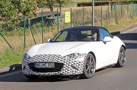 Spy Shots: An Early Look at the 2025 Mazda MX-5 Miata